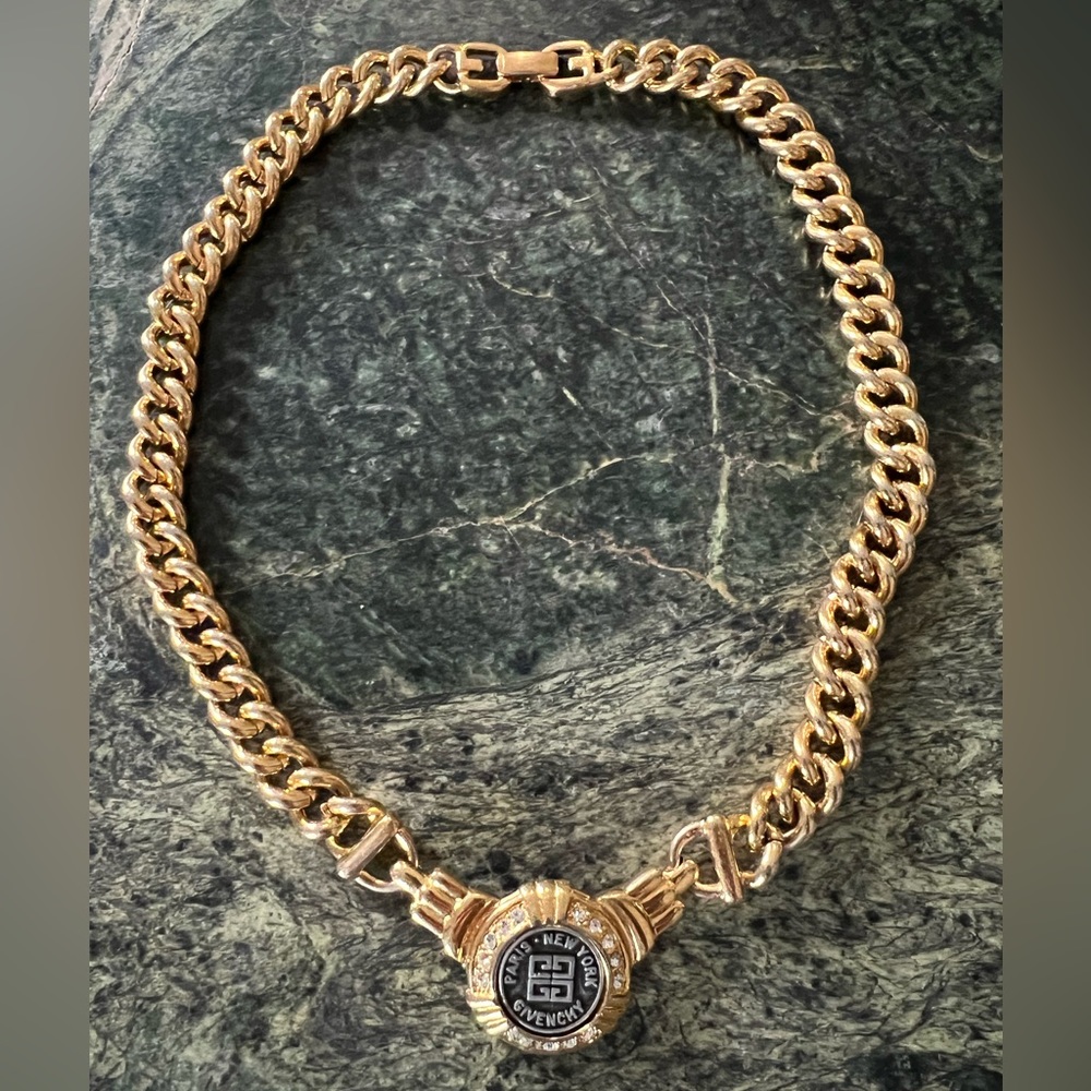 *** SOLD*** VINTAGE GIVENCHY COIN NECKLACE
